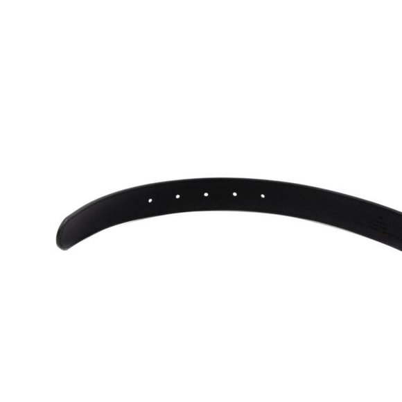 Gucci Leather Slim Black with Double G Buckle 95 38 414516 (Sku 6592) Belt